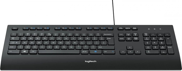 Klawiatura przewodowa Logitech K280e Nordic USB Black (920-005216) - obraz 2