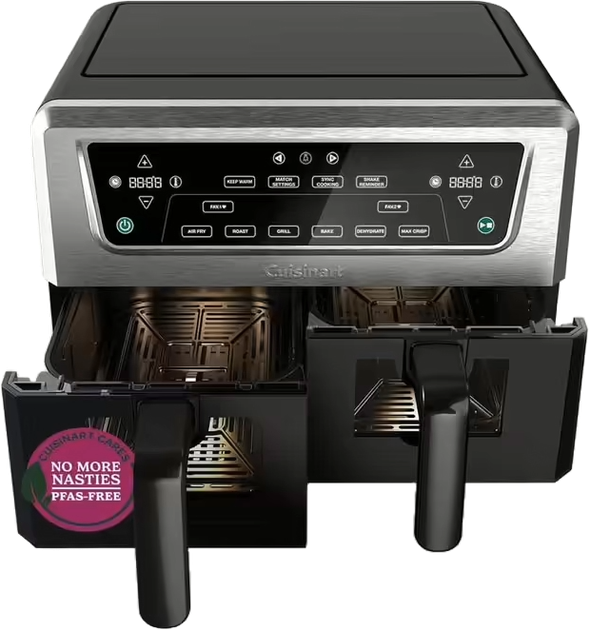 Frytkownica beztłuszczowa Cuisinart AIR-TWIN 10.4 l AFD10XSSE - Zdjęcie 1 Frytkownica beztłuszczowa Cuisinart AIR-TWIN 10.4 l AFD10XSSE - obraz 1