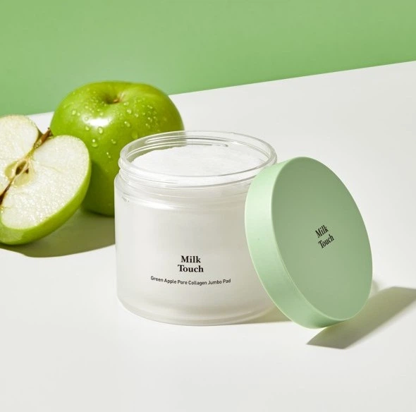 Патчі Milk Touch Green Apple Pore Collagen Jumbo очищувальні 60 шт (8809684561997) - зображення 4