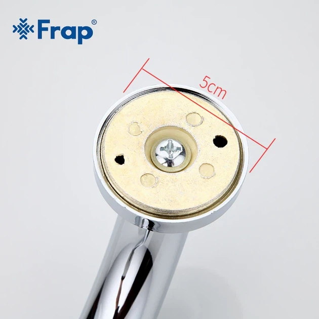 Поручень настінний FRAP F1718, хром, 320 мм - изображение 5