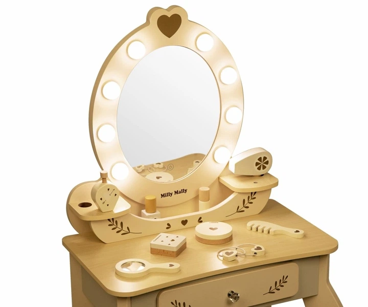 Деревяний туалетний столик Milly Mally Elly Natural (5907090700894) - зображення 5