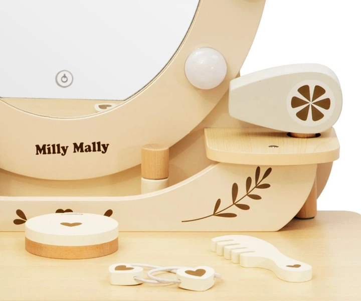 Деревяний туалетний столик Milly Mally Elly Natural (5907090700894) - зображення 7