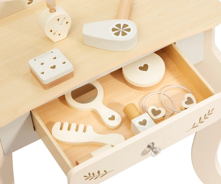 Деревяний туалетний столик Milly Mally Elly Natural (5907090700894) - зображення 9