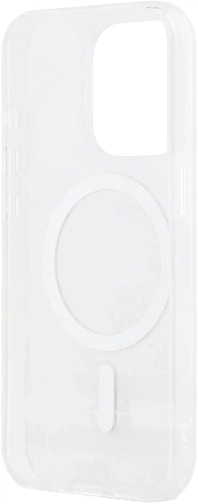 Etui DKNY IML Checkered Mono Pattern & Printed Stripes MagSafe do Apple iPhone 15 Pro Max Beige (3666339269524) - obraz 6