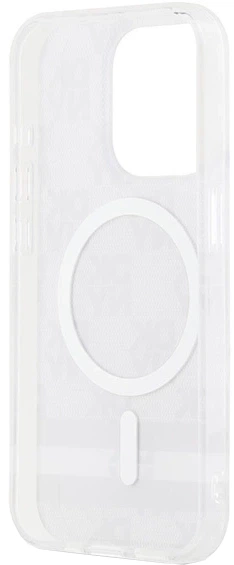 Etui DKNY IML Checkered Mono Pattern & Printed Stripes MagSafe do Apple iPhone 15 Pro Max Black (3666339269388) - obraz 6