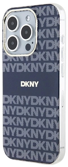 Панель DKNY IML Mono & Stripe MagSafe для Apple iPhone 15 Pro Max Blue (3666339267841) - зображення 2