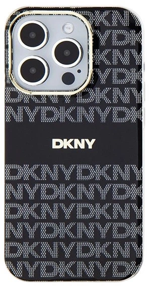 Etui DKNY IML Mono & Stripe MagSafe do Apple iPhone 15 Pro Max Black (3666339268121) - obraz 3
