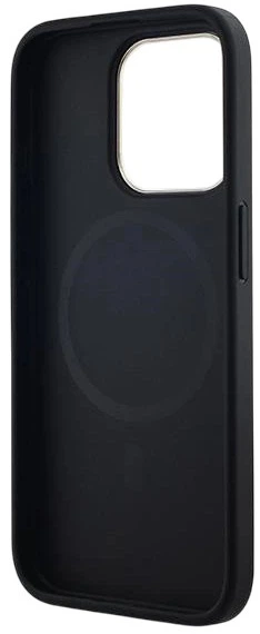 Etui DKNY Leather Checkered Mono Pattern MagSafe do Apple iPhone 15 Pro Max Black (3666339259860) - obraz 6