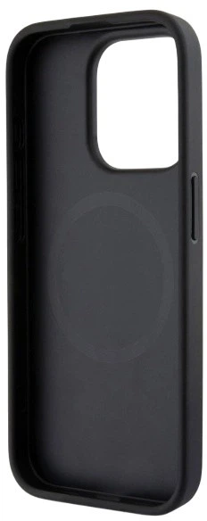 Etui DKNY Grained Metal Logo MagSafe do Apple iPhone 15 Pro Max Beige (3666339264208) - obraz 6