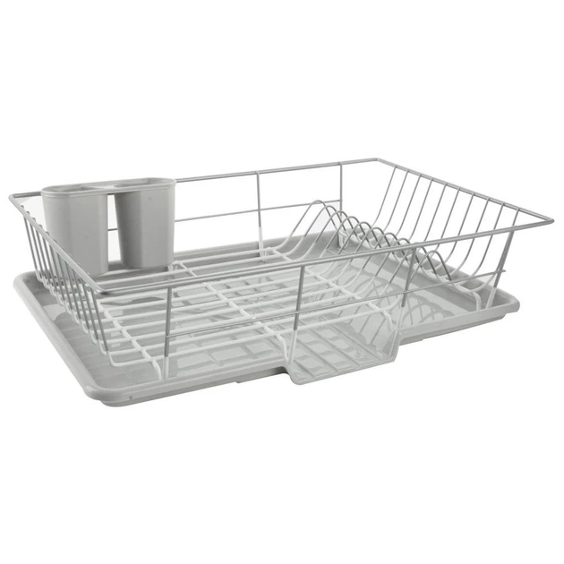 Suszarka do naczyń Orion Szara 46.5 x 31 x 13 cm (8592381122744) - obraz 3