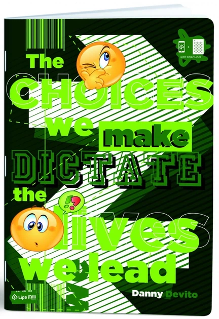 Набір зошитів GDD Emoti A4 40 аркушів у клітинку 10 шт (3858888480561) - зображення 2