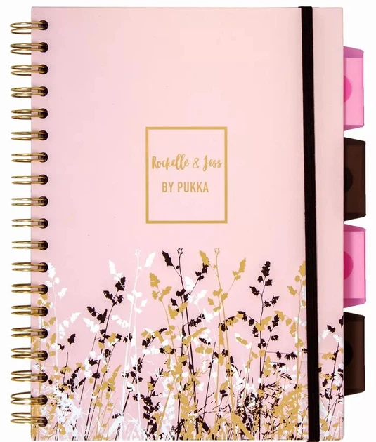 Набір спіральних зошитів Pukka Pad Rochelle and Jess B5 200 аркушів у лінію 3 шт (5032608194473) - зображення 3