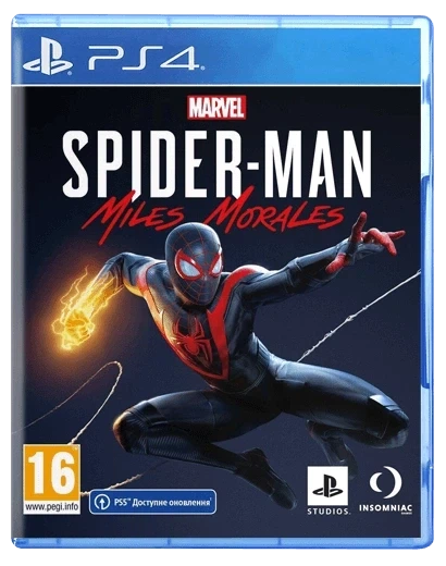 Игра Marvel's Spider-Man: Miles Morales для PS4 (Blu-ray диск) RUS Б/У - Фото 1 Игра Marvel's Spider-Man: Miles Morales для PS4 (Blu-ray диск) RUS Б/У - изображение 1