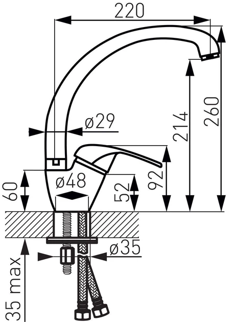 Bateria kuchenna Ferro Elba BEL4A - obraz 2