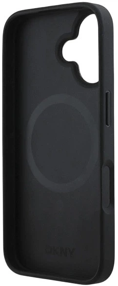 Etui DKNY Checkered Pattern Magsafe do Apple iPhone 16 Black (3666339333140) - obraz 6