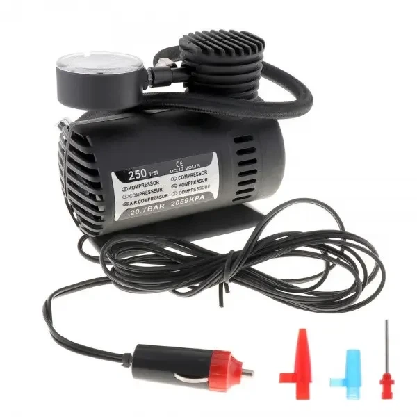 Автомобильный компрессор Air Compressor 300pi от прикуривателя - Фото 3 Автомобильный компрессор Air Compressor 300pi от прикуривателя - изображение 3