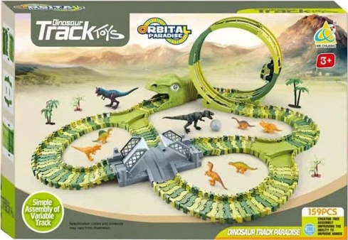Автомобільний трек Trifox Orbital Paradise Dinotrack з петлею 159 деталей (8718012042896) - зображення 2