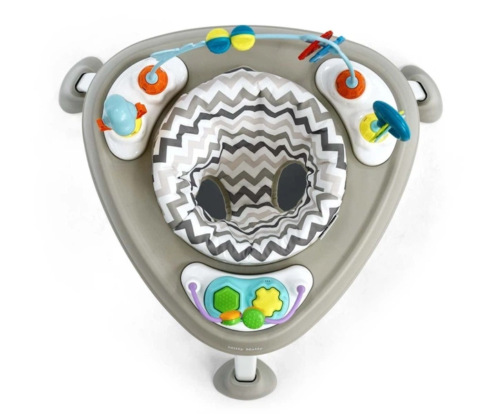 Wielofunkcyjne Centrum Aktywności Milly Mally Bounzee Grey (5907090700863) - obraz 3