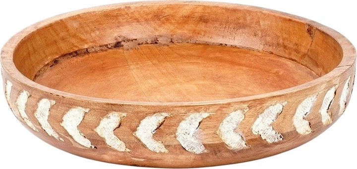 Миска дерев'яна Vilde Коричнева 30.5 см 2.5 л (8720573889483) - зображення 1