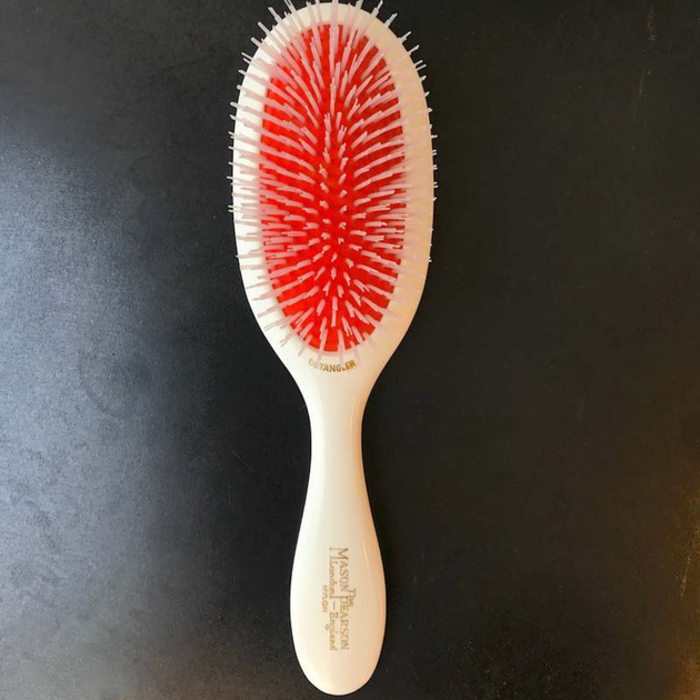 Щетка для волос Mason Pearson Handy Boar Bristle Brush B3 White Ivory - изображение 5