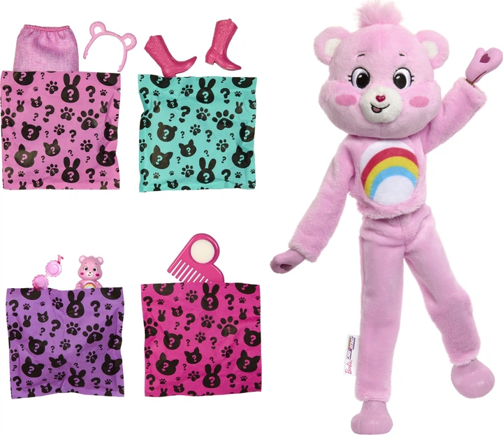 Lalka Mattel Barbie Cutie Reveal Troskliwe Misie Lalka Misia Wesole Serce (194735274024) - obraz 3