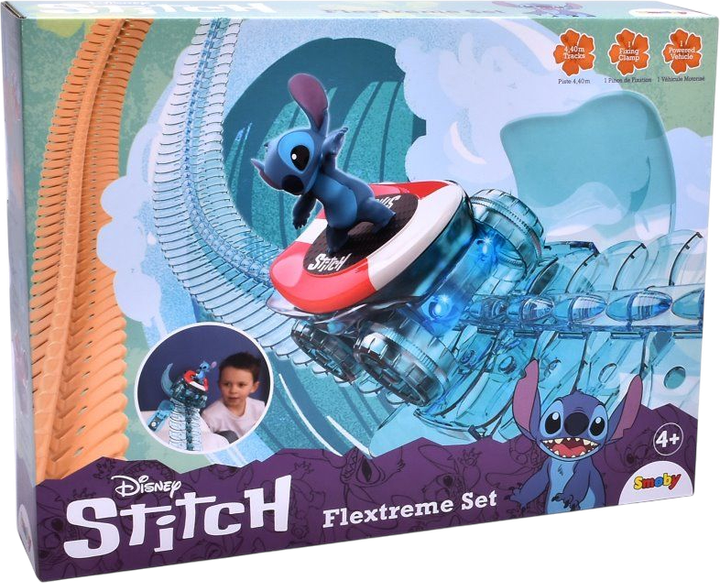 Tor samochodowy Smoby Stitch Ekstremalny (3032161809274) - obraz 1