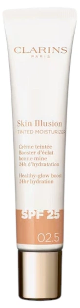 Podkład nawilżający Clarins Skin Illusion Spf25 02.5 40 ml (3666057298011) - obraz 1