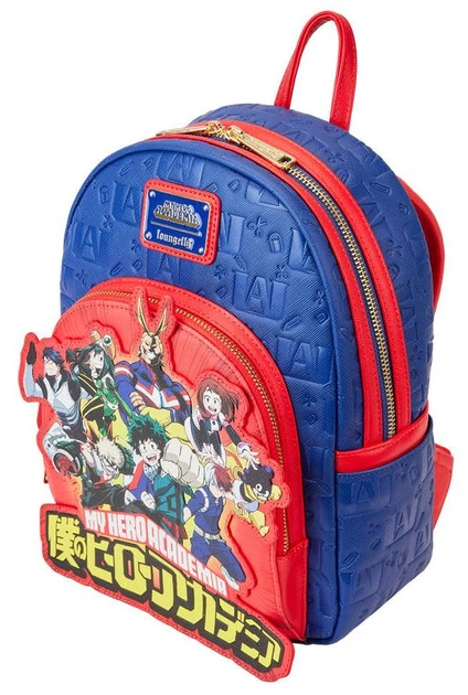 Рюкзак Loungefly Моя група героїв Академії з логотипом 26 см (0671803463080) - зображення 3