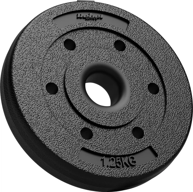 Zestaw talerzy Rebel Active bitumiczne 8 x 1.25 / 4 x 2.5 / 2 x 5 kg (5901890100298) - obraz 2