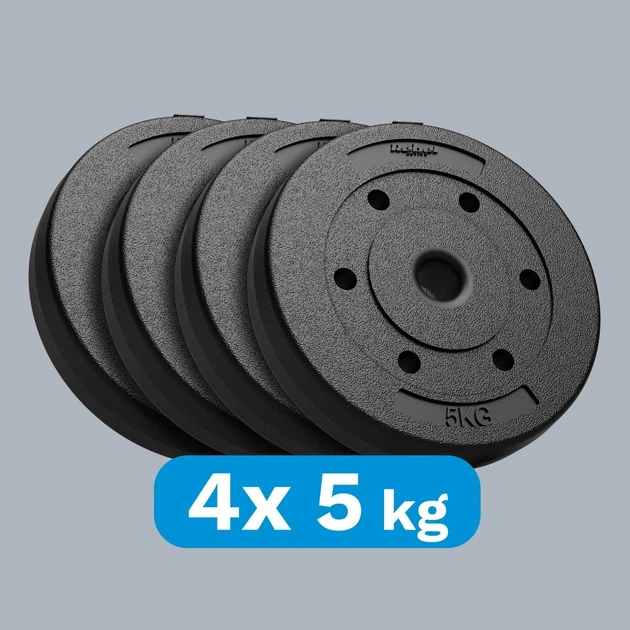 Zestaw talerzy Rebel Active bitumiczne 4 x 5 kg (5901890100267) - obraz 3