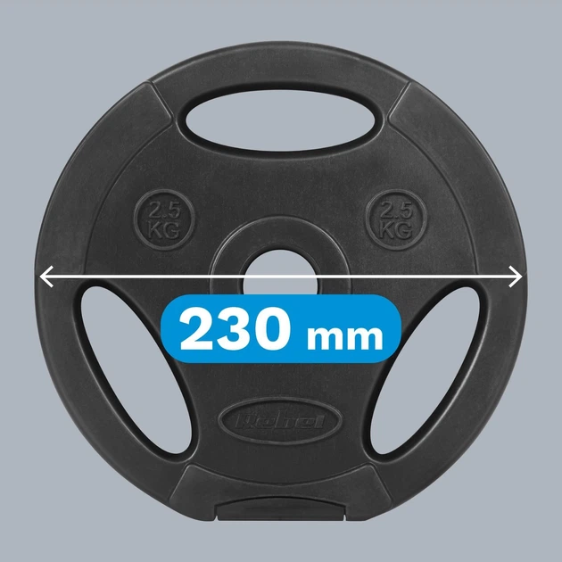 Zestaw talerzy Rebel Active bitumiczne 4 x 2.5 kg (5901890106085) - obraz 5