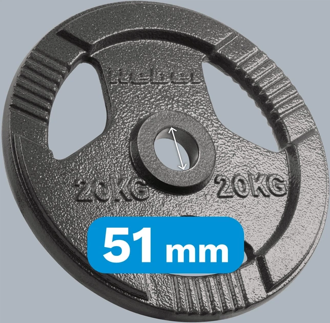 Talerz olimpijski Rebel Active 20 kg (5901890118576) - obraz 6