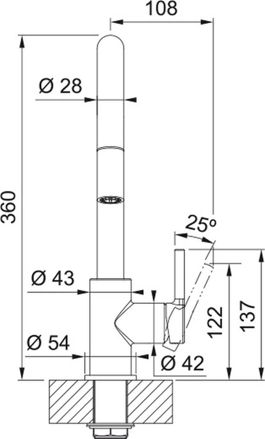 Bateria kuchenna Franke Lina 115.0693.229 - obraz 5