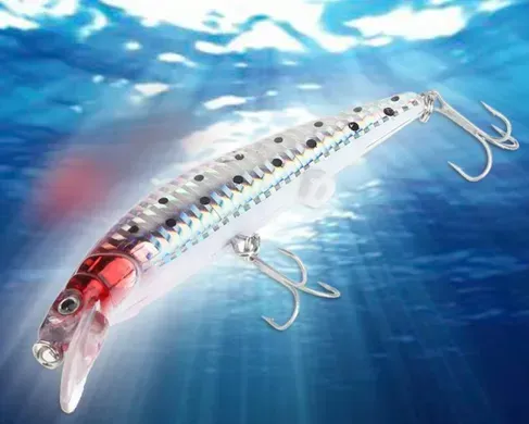 Рыболовная приманка Twitching Lure с аккумулятором, USB зарядка, светящаяся - изображение 4