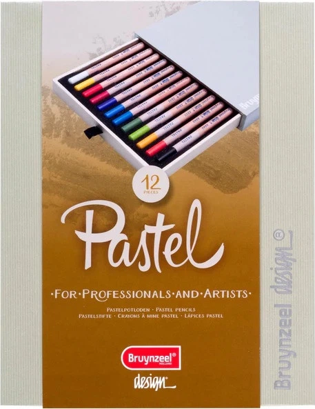 Набір кольорових олівців Bruynzeel Design Pastel 12 шт. (8710141083771) - зображення 1