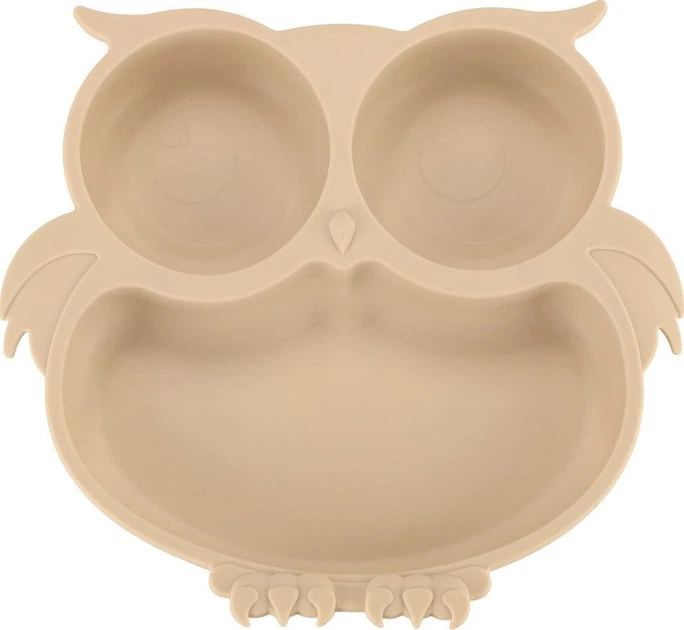 Набір посуду для годування дітей Ikonka бежевий 8 елементів (5903039751132) - зображення 11