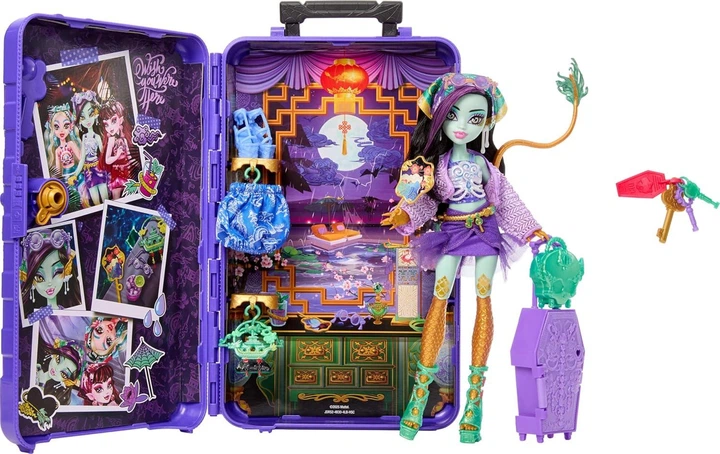 Набор Monster High Skulltimate Secrets Gore-geous Oasis Jinafire