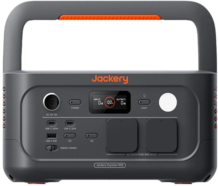 洋楽 BLACK & JAY 2 Зарядная станция Jackery Explorer 500 V2 / 500 Вт / 512 Вт⋅ч