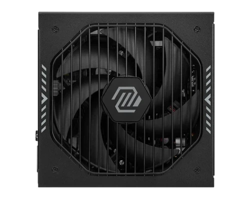 Блок живлення 850 Вт, MSI MAG A850GLS PCIE5, Black, модульний, 80+ Gold, Active PFC, 13.5 см FDB, 3xMolex / 8xSATA / 1x16-pin (600 Вт) / 4x6+2-pin / 2x4+4-pin / 1x20+4-pin, захист OCP/OTP/OPP/SCP/OVP/UVP/SIP/NLO, ATX 3.1 - зображення 4