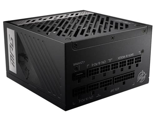 Блок питания 1000 Вт, MSI MPG A1000G PCIE5, Black - Фото 1 Блок питания 1000 Вт, MSI MPG A1000G PCIE5, Black - изображение 1