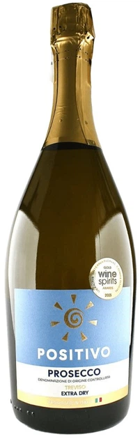 ペコ Вино ігристе Positivo, Prosecco / Позітіво, Просеко, Біле, Екстра