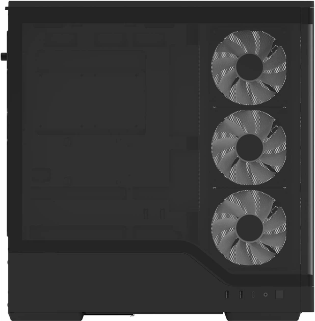Корпус AeroCool P500A-BK-v1 Black (ACCM-PN08143.11) - зображення 7