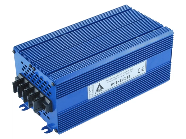 Przetwornica samochodowa AZO Digital PS-500 500W 40-130V/24V DC/DC (AZO00D1171) - obraz 1