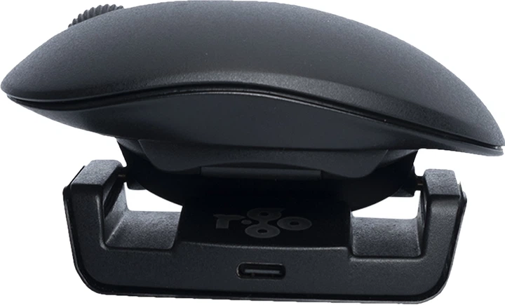 Mysz R-Go Tools Twister Ambidexter Mouse Bezprzewodowa/Bluetooth Black (RGOTWBMWLBL) - obraz 4