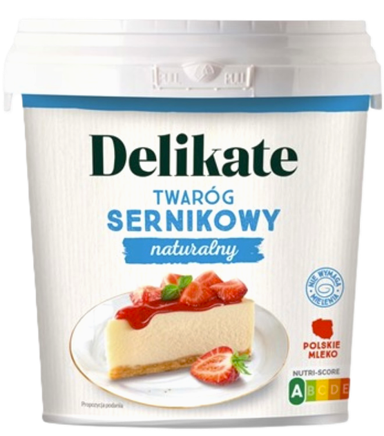 Крем-сир для чізкейку Delikate 1 кг - зображення 3