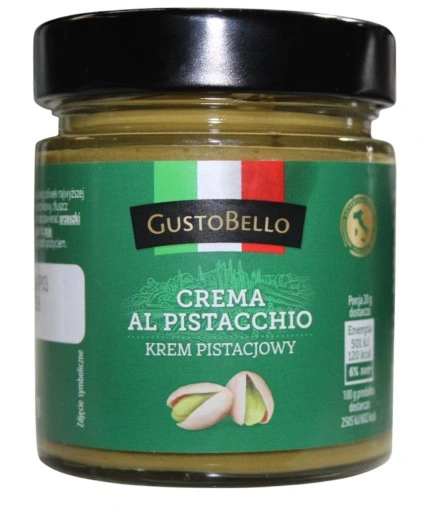 Паста фісташкова GustoBello 200 г - Фото 1 Паста фісташкова GustoBello 200 г - зображення 1
