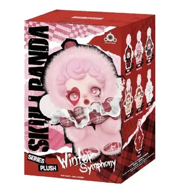 Мяка іграшка фігурка Skullpanda Winter Symphony Series Plush