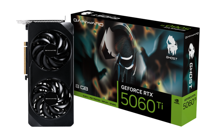 Відеокарта RTX 5060 Ti 8GB GDDR7 Gainward Ghost OC (NE7506TT19P1-GB2062B) - изображение 10