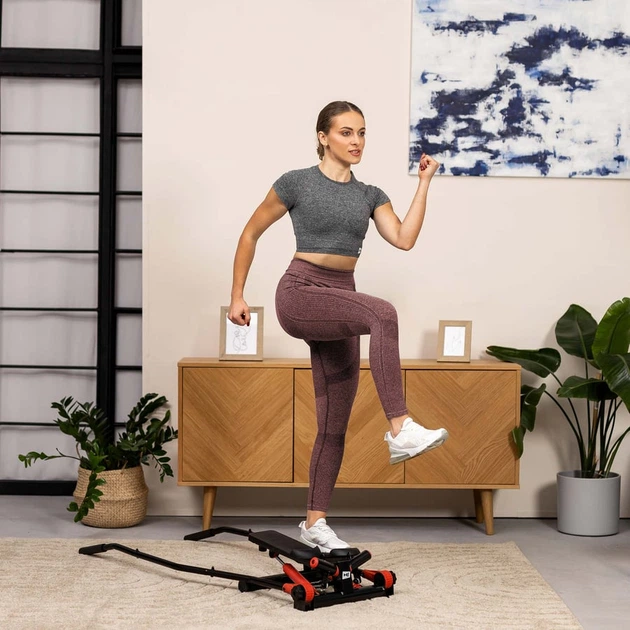 Степпер Hop-Sport HS-045S Slim красный - изображение 8