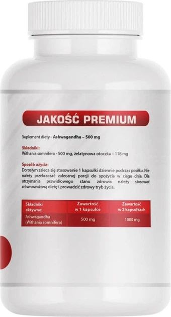 Дієтична добавка MedFuture Ашваганда 500 мг 60 капсул (5905669222433) - зображення 2